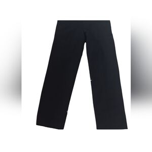 Izod Mens Black Pants  Straight Fit 30 X 30